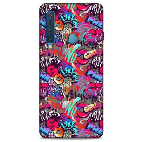 Graffitix (8) Desenli Silikon Kapak Samsung Galaxy A9 2018 Kılıf
