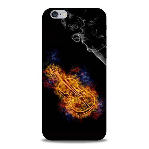 Lopard Apple Iphone 6 Uyumlu Kılıf FireX (8) Baskılı Kılıf Keman