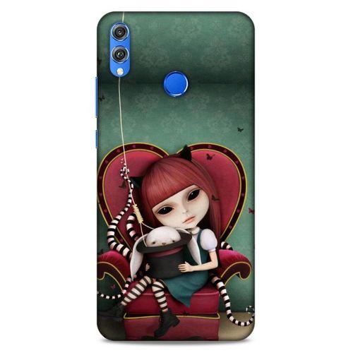 Lopard Huawei Honor 8x Uyumlu Kılıf Manipülasyon ☻ (1) Kılıfı Baskılı