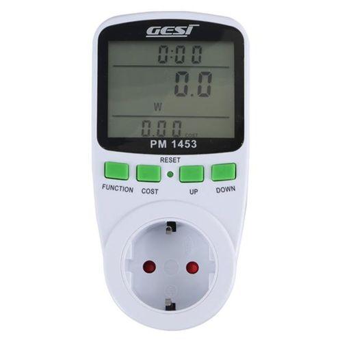 Gesi PM-1453 Dijital Wattmetre Enerji Sarfiyat Ölçer Tüketim Ölçer 220 Volt 16 Amper 3680 Watt Priz