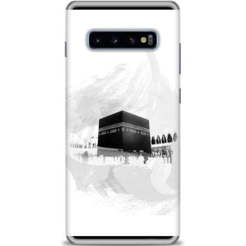 Samsung Galaxy S10 Plus Kılıf HD Baskılı Kılıf - Kabe-i Münevvere + Tam Ekran Koruyucu