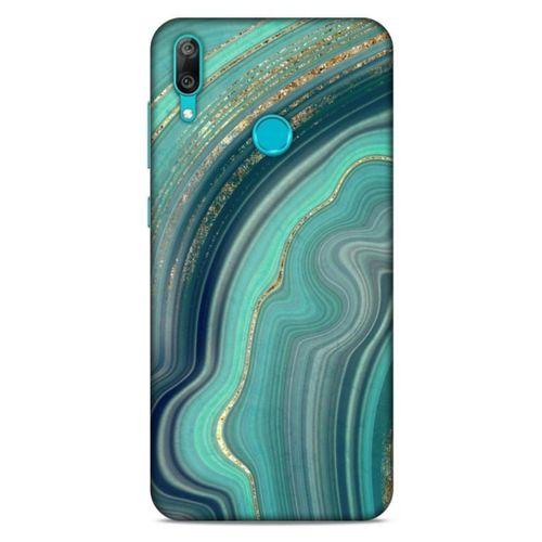 Huawei Y7 2019 Uyumlu Kılıf Yeşil Delisi (6) Silikon Kılıf Tropikal orman yeşili
