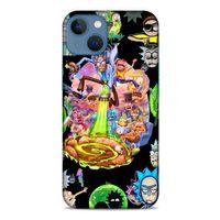 Apple iPhone 13 Mini Uyumlu Kılıf Rick And Morty (39) Liquid Crystal Kılıf Shadow Council