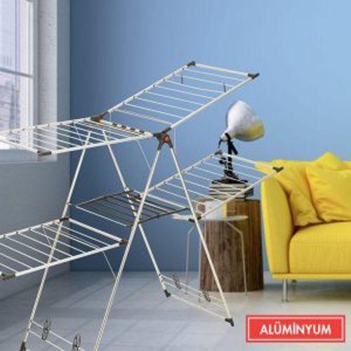 Devecioğlu Harbinger Class MM014 Alüminyum Çift Katlı Çamaşırlık