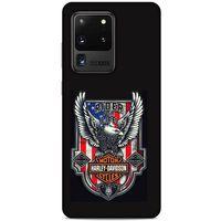 Samsung Galaxy S20 Ultra Uyumlu Kılıf Motorsiklet (7) Telefon Kılıfı Harley Davidson