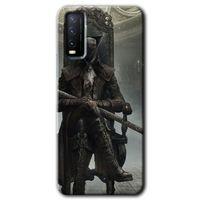 Vivo Y20 Kılıf HD Desen Baskılı Arka Kapak - Bloodborne Hunters