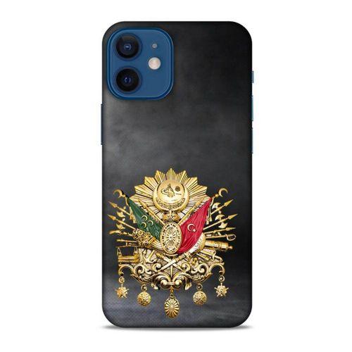 Apple iPhone 12 Mini Uyumlu Kılıf Ottoman (6) Silikon Kılıf Tuğra