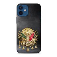 Apple iPhone 12 Mini Uyumlu Kılıf Ottoman (6) Silikon Kılıf Tuğra