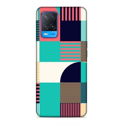 Oppo A54 4G Uyumlu Kılıf Insomnia (9) Kılıf Pembe Yeşil