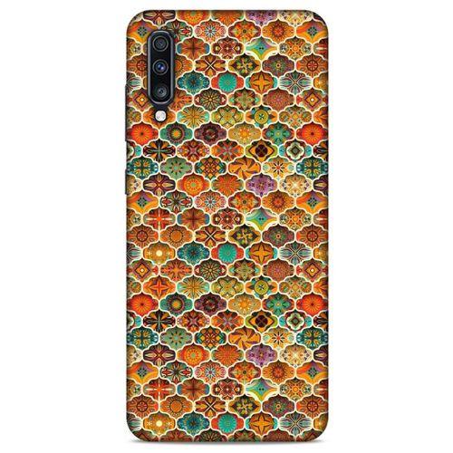 Ethnic Culture (61) Samsung Galaxy A70s Kılıf Silikon Kapak Desenli