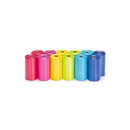 Beeztees Köpek Dışkı Toplama Poşeti, Çeşitli Renklerde, 12x20Adet
