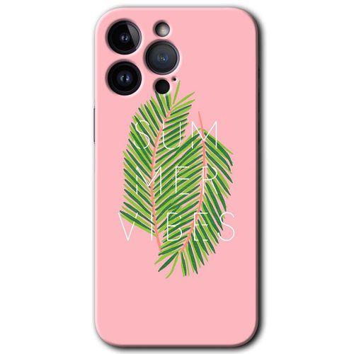 iPhone 14 Pro HD Baskılı Kılıf + 9D Tam Ekran Koruyucu - Summer Vibes