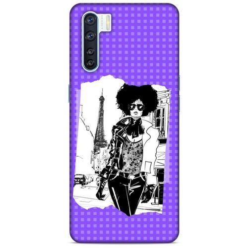 Sokak Modası 43 Oppo A91 Kılıf Desenli Silikon