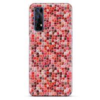 Mermer Desenli (44) Tema Tough Armor Kılıf Kardinal Oppo Realme 7 Kılıf