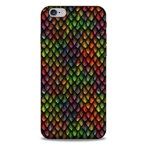 Apple Iphone 6S Plus Kılıf Dragons (6) Silikon Kılıf Ejderha Skin Çok Renkli