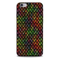 Apple Iphone 6S Plus Kılıf Dragons (6) Silikon Kılıf Ejderha Skin Çok Renkli