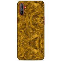 Mermer Desenli (20) Tema Koruyucu Kılıf Bronz Oppo Realme C3 Kılıf