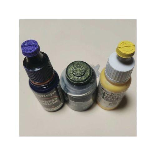 Citadel, Vallejo ve Reaper Boya Kutuları için Boya Renk Kartelası (Bu ürün Sadece Plastik parçadır - Almadan Önce Soru Sorabilirsiniz)