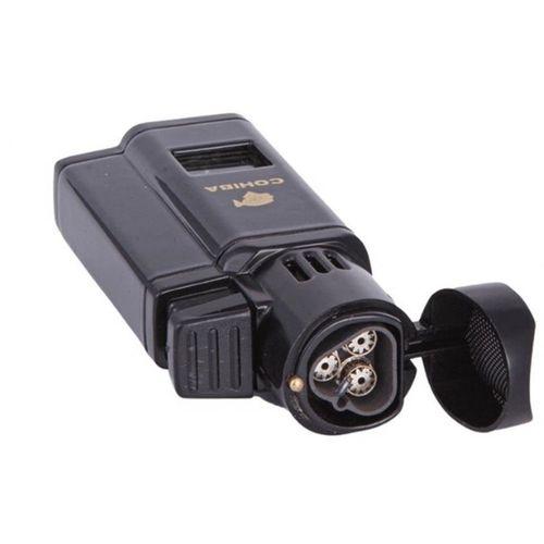 CM0436SY 3 Jet Torch Puro Çakmağı Siyah