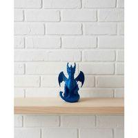 12 Cm Mavi Ejderha Figürü Koleksiyonluk Dekoratif Biblo