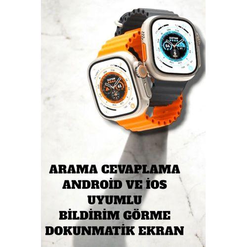 Uyku Ve Nabız Takipli, Wireless Şarjlı Akıllı Saat Android Ve İos Uyumlu