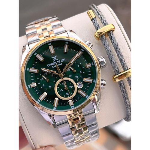 Daniel Klein Rlx Kasa Kronometreli İtalyan Tasarım Bileklik Hediyeli Garantili Erkek Kol Saati Rlx.1