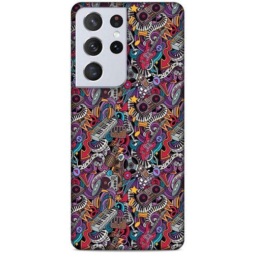 Lopard Samsung Galaxy S21 Ultra Uyumlu Kılıf Retro (2) Kabı