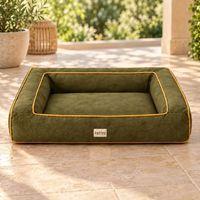 Kedi Köpek Yatağı Sofa Bed - Kiremit · Haki