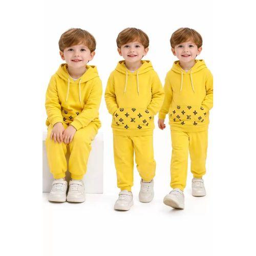 2-5 Yaş Kapşonlu Cep Detaylı 2 Li Çocuk Takımı