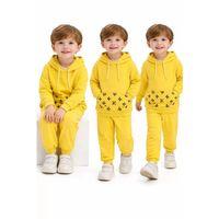 2-5 Yaş Kapşonlu Cep Detaylı 2 Li Çocuk Takımı