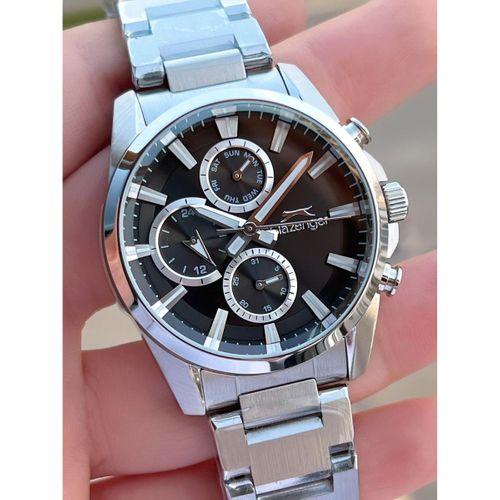 Slazenger İtalyan Tasarım Bileklik Hediyeli 2 Yıl Garantili 10 Atm Çelik Erkek Kol Saat ESL.Y2522.6