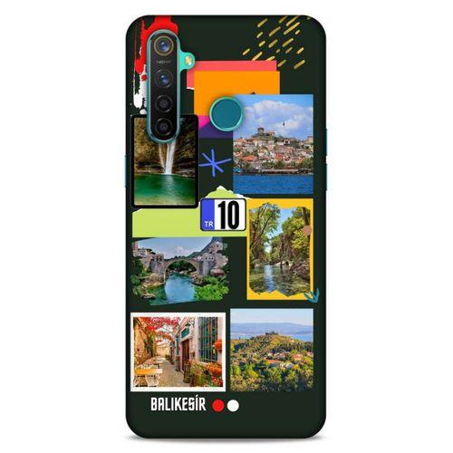Lopard Oppo Realme 5 Pro Uyumlu Kılıf Şehirli ※ (10) Balıkesir Full Koruma Kılıfı