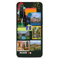 Lopard Oppo Realme 5 Pro Uyumlu Kılıf Şehirli ※ (10) Balıkesir Full Koruma Kılıfı