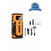 8000 Mah Taşnabilir Dijital Ekranlı Araç Akü Takviyeli,powerbank,ışıklı Oto Hava Kompresörü