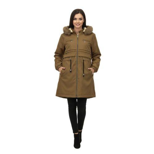 Kadın Kapüşonlu İçi Peluş Mont BGL-ST05027