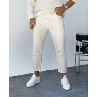 Erkek Krem Renk Mom Jean