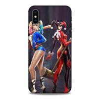 Apple Iphone X Uyumlu Kılıf Harley Quinn (19) Kılıfları Kestane