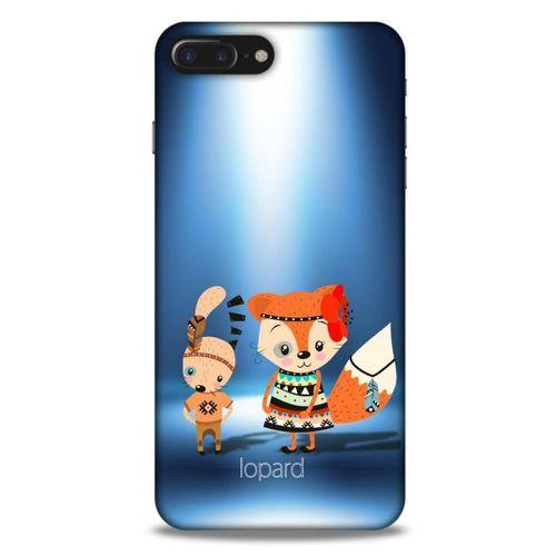 Apple Iphone 7 Plus Kılıf FunnyMaX (1) Kılıfı Mavi Beyaz