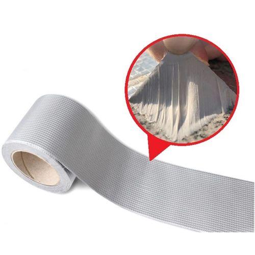 Pratik 5 Metre X 10cm Çamur Bant Alüminyum İzolasyon Tamir Çatlak Bantı