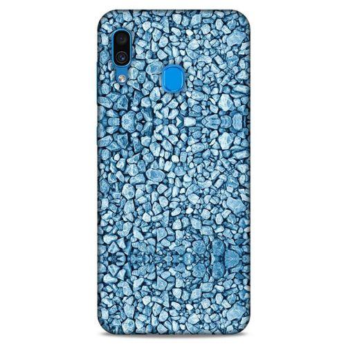 Samsung Galaxy A30 Kılıf Baskılı Özel Seri Taşlı (22) Tam Koruma Kılıfı