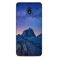 Lopard Xiaomi Redmi 8A Uyumlu Kılıf Gece'S (40) Fit Silikon Kılıf Mavi Gece