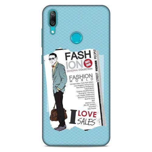 Sokak Modası 27 Huawei Y7 2019 Kılıf Desenli Silikon