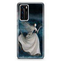 Huawei P40 Kılıf Gece Perisi Arka Kapak Koruma Desenli Full Koruyucu