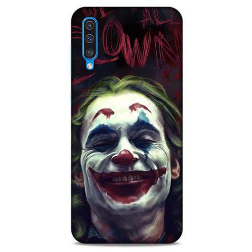 Samsung Galaxy A50 Uyumlu Kılıf Joker (16) Kalın Kılıf Siyah Kırmızı