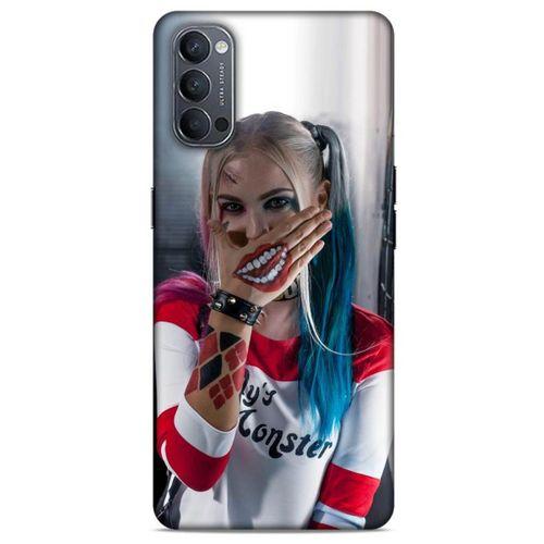 Oppo Reno 4 Uyumlu Kılıf Harley Quinn (25) Antişok Kapak Kiremit