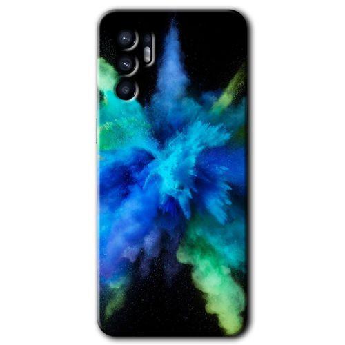 OPPO Oppo Reno 6 Kılıf HD Desen Baskılı Arka Kapak - Karışım 1