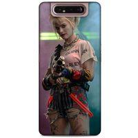 Samsung Galaxy A80 Uyumlu Kılıf Harley Quinn (11) Tam Koruma Yeşil