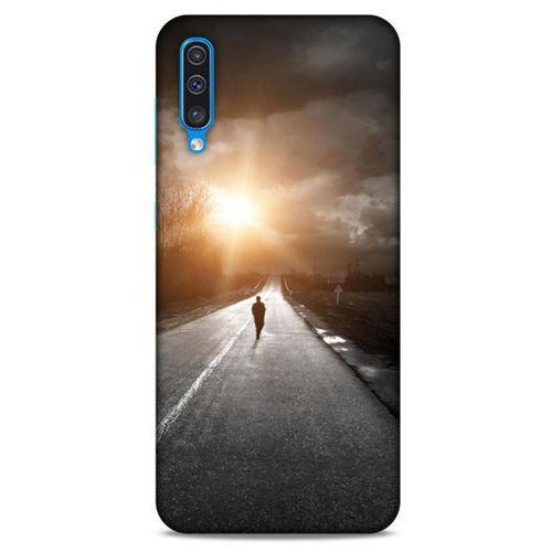 Samsung Galaxy A30s Kılıf Depresyon (38) Neo Hybrid Kılıf Yeşil Kırmızı Mor
