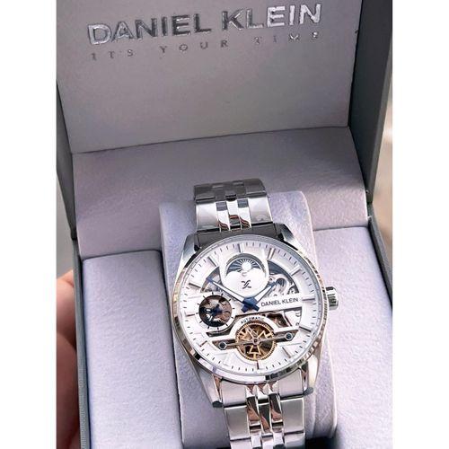 Daniel Klein Otomatik Erkek Kol Saati 30 Metre Suya Dayanıklı Çelik Kordon + Bileklik Hediyeli VS.BLKT.0692