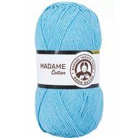 1 Adet Madame Cotton El Örgü İpi Yünü 100 gr 016 Turkuaz - mudanis